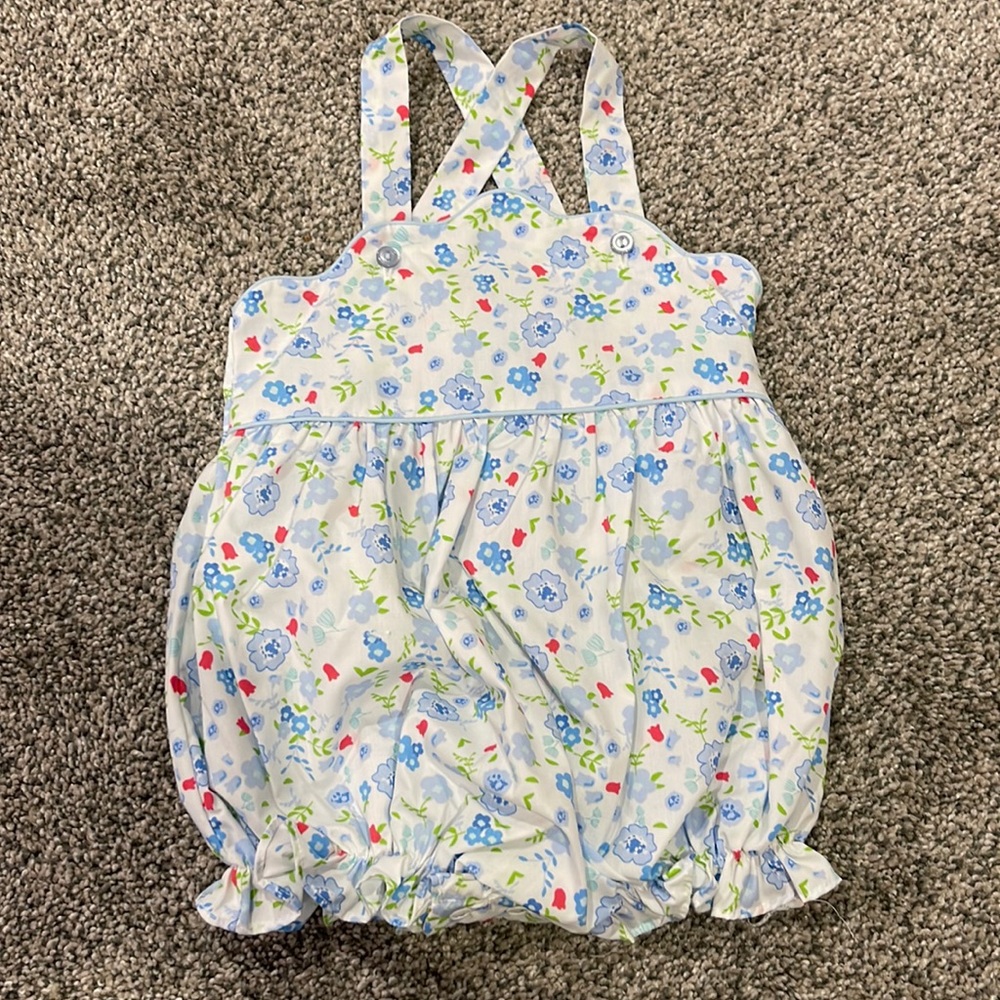 Zuccini Kids Floral Bubble Romper